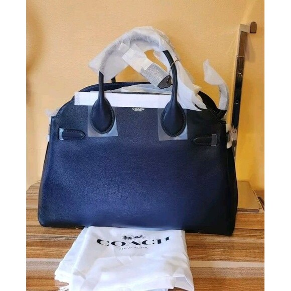 Coach Empire Carryall 40 Dark Navy Blue NWT - Picture 1 of 11